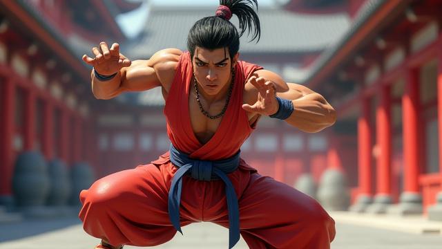 アニメキャラクターデザインとリギング