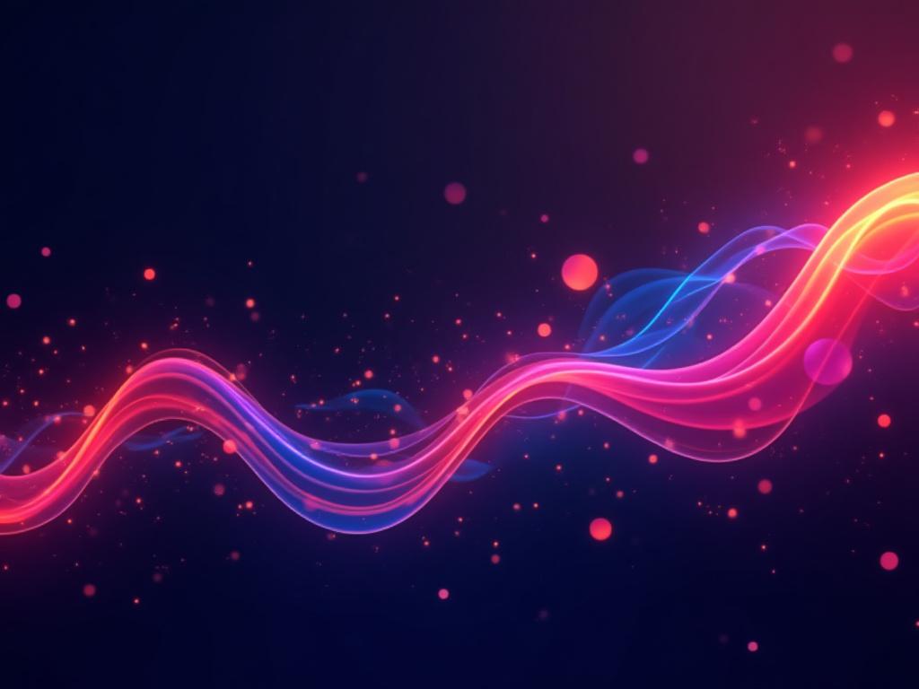 鮮やかでダイナミックなモーショングラフィックスデザインの例